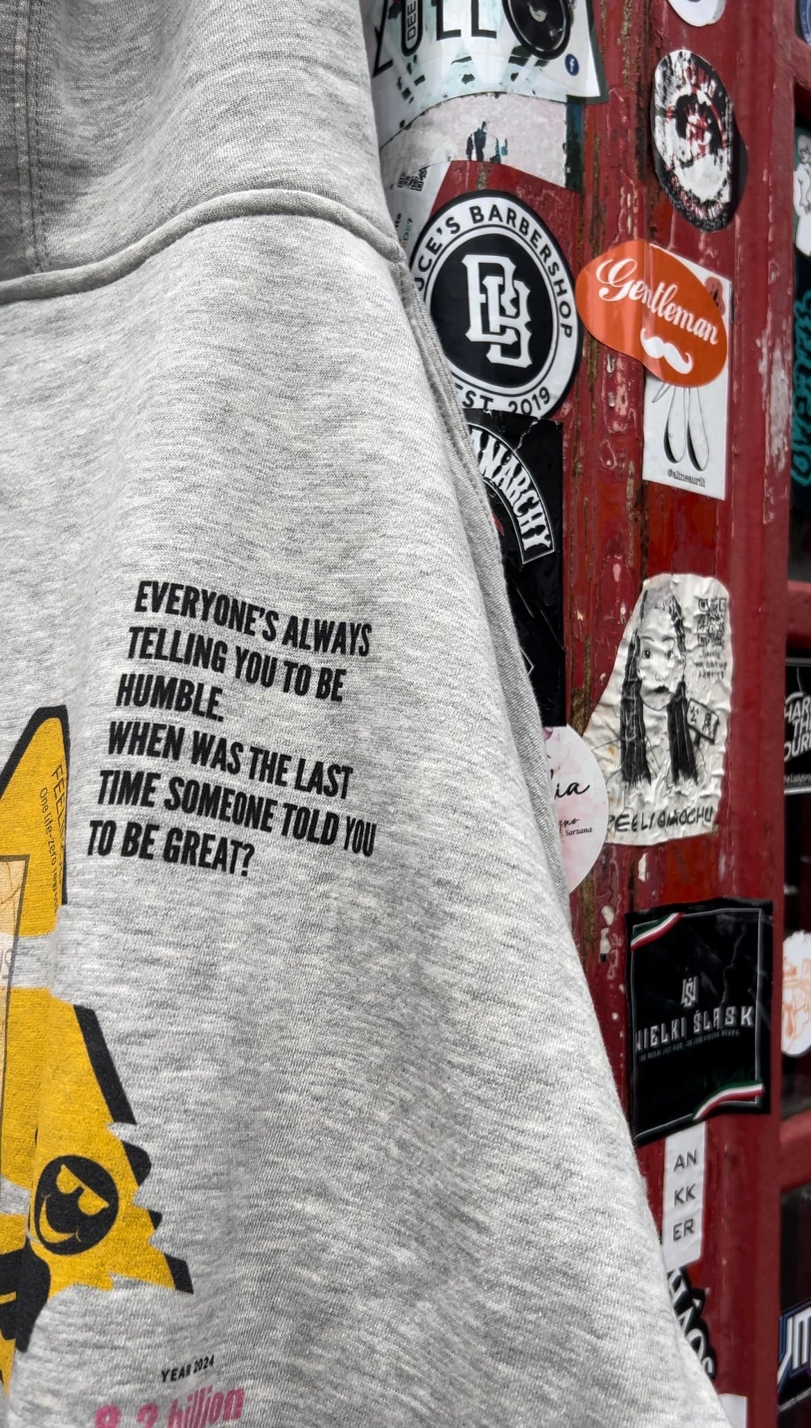 Hai in mente? - Hoodie BASIC