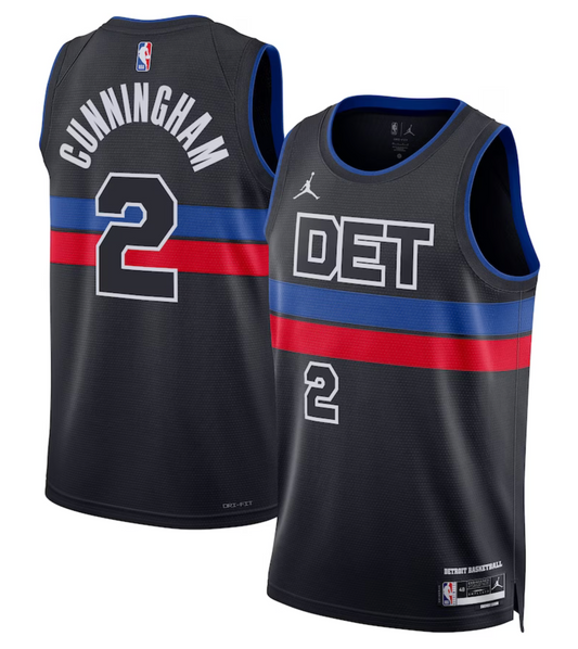 Detroit Pistons Jordan Statement Edition Swingman Jersey - Cade Cunningham