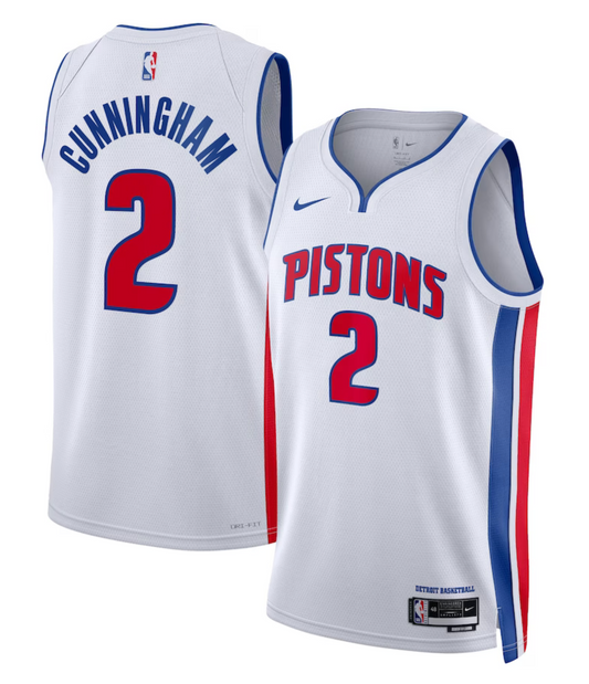 Detroit Pistons Nike Association Edition Swingman Jersey - Cade Cunningham