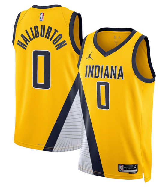 Indiana Pacers Jordan Statement Edition Swingman Jersey - Tyrese Haliburton