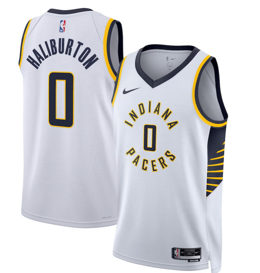 Indiana Pacers Nike Association Edition Swingman Jersey - Tyrese Haliburton