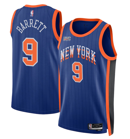 New York Knicks Nike City Edition Swingman Jersey 23 - RJ Barrett