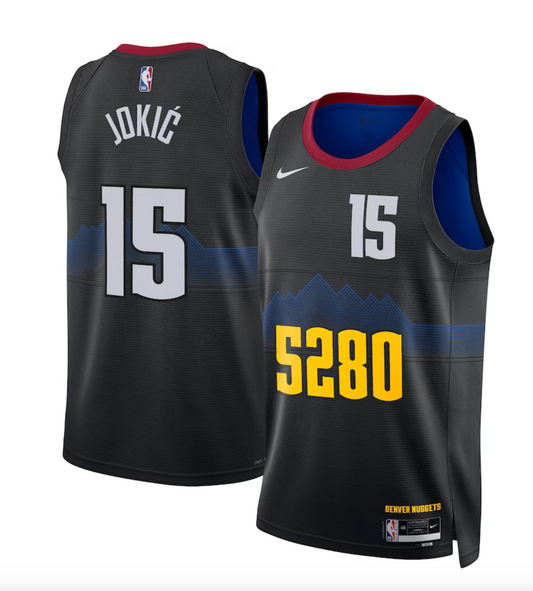 Denver Nuggets Nike City Edition Swingman Jersey - Nikola Jokić