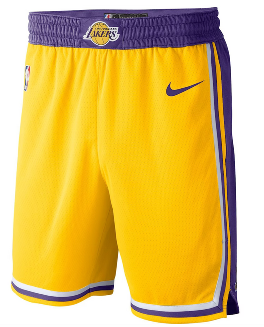 Los Angeles Lakers Nike Icon Swingman Shorts