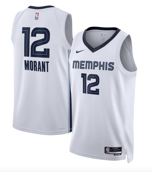 Memphis Grizzlies Nike Association Edition Swingman Jersey - Ja Morant