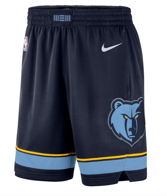 Memphis Grizzlies Nike Icon Swingman Shorts