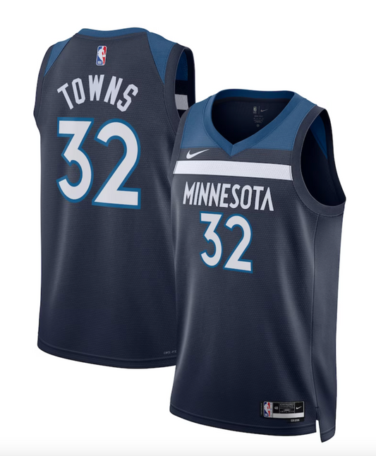 Minnesota Timberwolves Nike Icon Edition Swingman Jersey - Anthony Towns