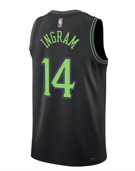 New Orleans Pelicans Nike City Edition Swingman Jersey - Brandon Ingram