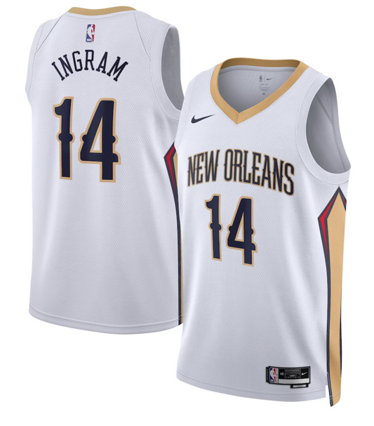 New Orleans Pelicans Nike Association Edition Swingman Jersey - Brandon Ingram